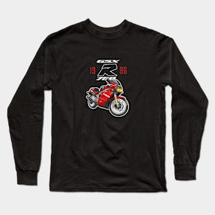 1986 japanese sports bike Long Sleeve T-Shirt